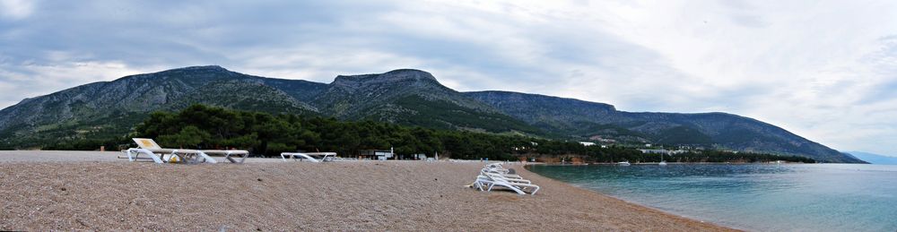 Vidova Gora seen from Zlatni Rat, Brač